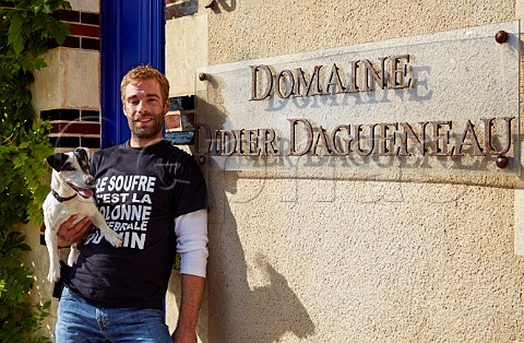 Benjamin Dagueneau of Domaine Didier Dagueneau StAndelain Nivre France PouillyFum