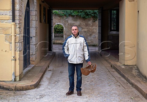 Franois Millet winemaker of Domaine Comte Georges de Vog ChambolleMusigny Cte dOr France