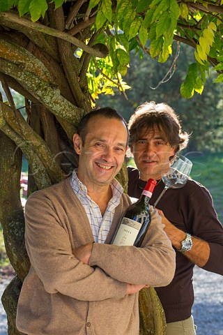 Paolo Dania and Dino Riccomagno of Dacapo  Agliano Terme Piemonte Italy Monferrato