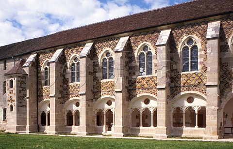 Abbaye de Cteaux library and cloisters SaintNicolaslesCteaux Cte dOr France