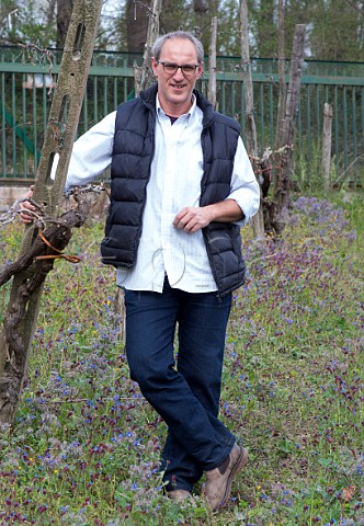 Raffaele Troisi winemaker of Traerte Montefredane Campania Italy Fiano di Avellino