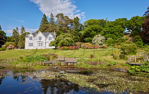 Druimneil House and gardens Port Appin Argyllshire Scotland