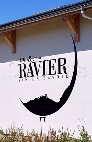 Winery of Domaine Philippe et Sylvain Ravier Myans Savoie France   Apremont