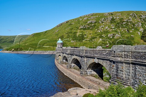 Craiggoch dam in the Elan Valley  Near Rhayader Powys Wales