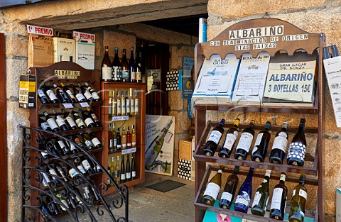Wine shop in Cambados Galicia Spain  Val do Salns  Ras Baixas