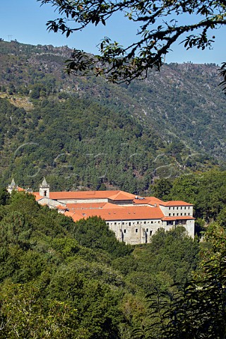 Monasterio de Santo Estevo now a Parador in the valley of the Ro Sil Galicia Spain