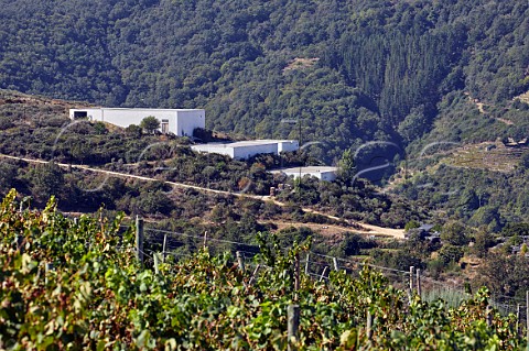 The gravityfed winery of Dominio do Bibei Manzaneda Galicia Spain Ribeira Sacra  subzone QuirogaBibei
