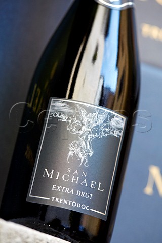 Bottle of Spumante San Michael San Michele allAdige Trentino Italy  Trento DOC