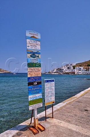 Panormos harbour Tinos Greece