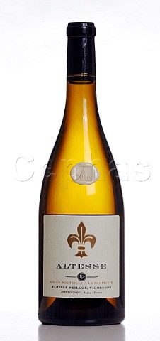 Bottle of 2016 Altesse of Famille Peillot Montagnieu France  Bugey
