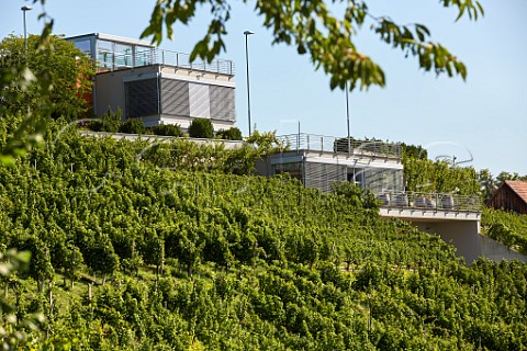 Winery of Manfred Tement above the Zieregg vineyard Berghausen Styria Austria   Sudsteiermark