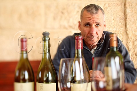 Eyal Rotem of Clos de Gat winery  Ayalon Valley Judean Hills Israel