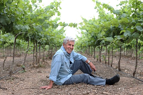 Dr Yair Margalit in his Zichron Vineyard on the northern side of the Hanadiv Valley Israel