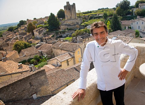 Yannick Alleno head chef of Htel de Pavie Stmilion Gironde France Saintmilion  Bordeaux