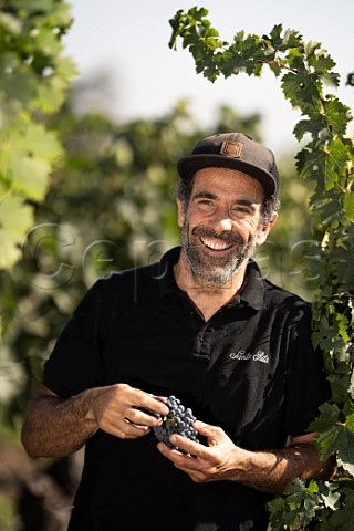 Sebastin Labb winemaker of Santa Rita Maipo Valley Chile