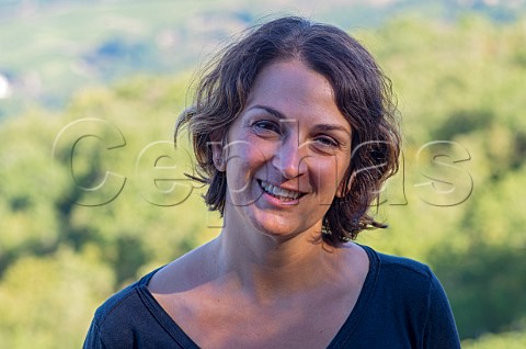 Angela Fronti winemaker of Istine  Radda in Chianti Italy Chianto Classico