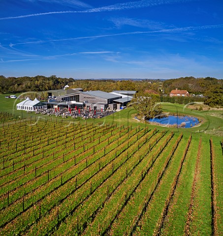 Balfour winery and visitor centre of Hush Heath Estate Staplehurst Kent England