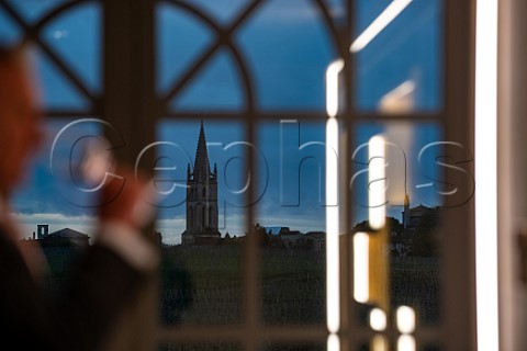View of the church from within Chteau Trotte Vieille Stmilion Gironde France Saintmilion  Bordeaux