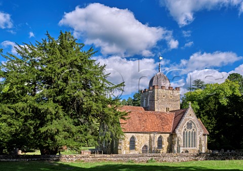 St Peter and St Pauls Church Albury Park Albury near Guildford Surrey England