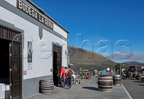 Visitor centre of Bodega la Geria Lanzarote Canary Islands Spain