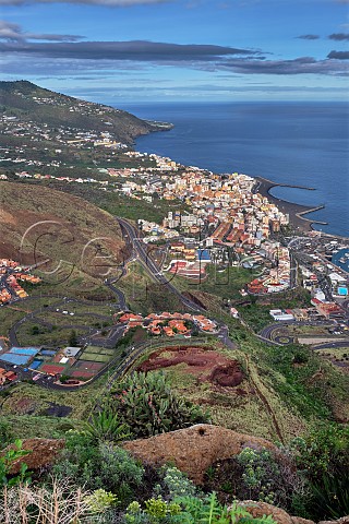 View from Mirador de La Concepcin above Santa Cruz de La Palma La Palma Canary Islands Spain