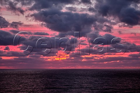 Sunrise in the Bay of Biscay
