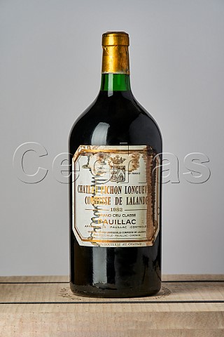 Double Magnum of 1982 Chteau Pichon Longueville Comtesse de Lalande Pauillac France  Mdoc  Bordeaux