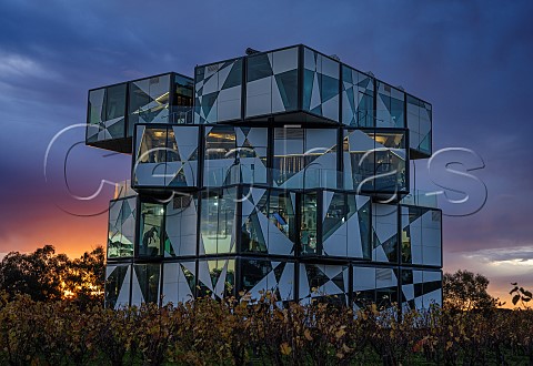The dArenberg Cube at sunset McLaren Vale South Australia