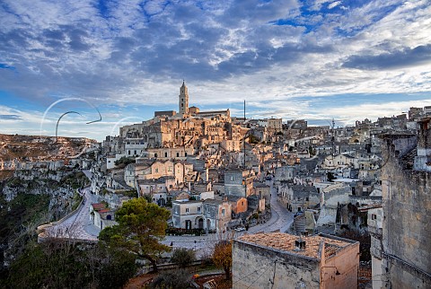 The ancient town of Matera Basilicata Italy