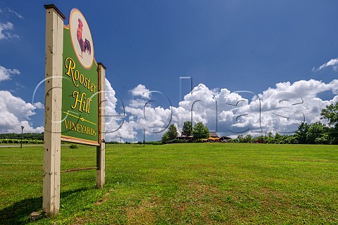 Visitor Centre of Rooster Hill Vineyards Penn Yan New York USA Finger Lakes