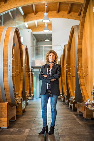 Bruna Giacosa in winery of Bruno Giacosa Neive Piemonte Italy Barbaresco