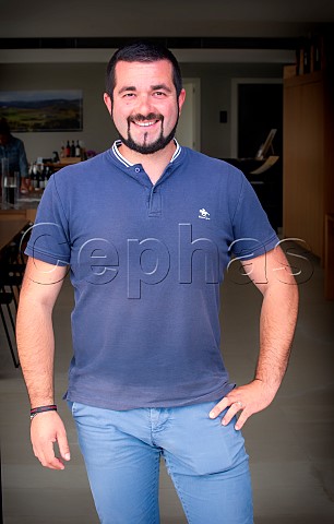 Francesco Moriano winemaker at Fonzone Paternopoli Campania Italy