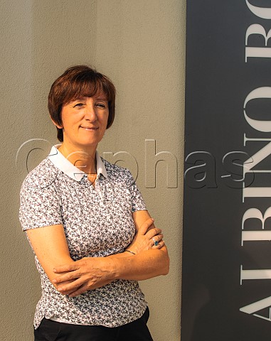 Daniela Rocca coproprietor of Albino Rocca Barbaresco Piedmont Italy